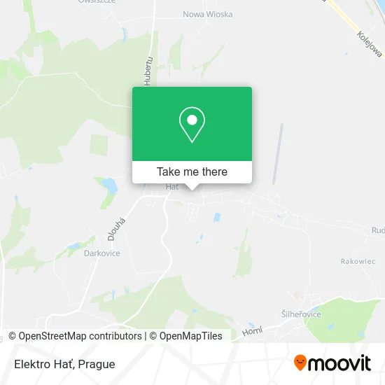 Карта Elektro Hať