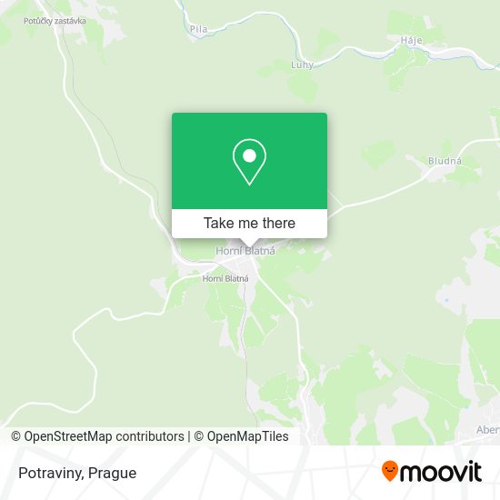 Карта Potraviny