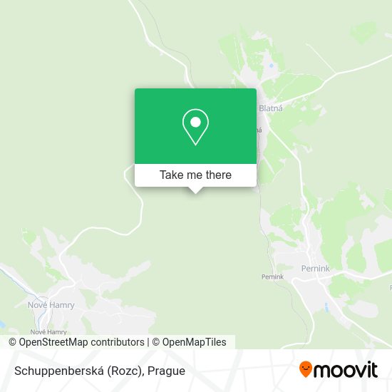 Schuppenberská (Rozc) map