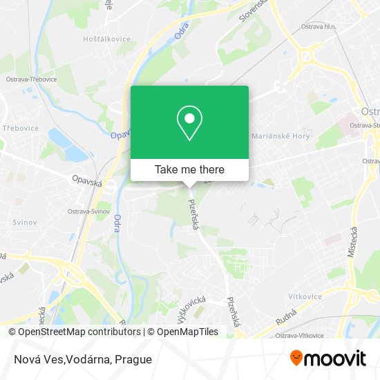 Nová Ves,Vodárna map
