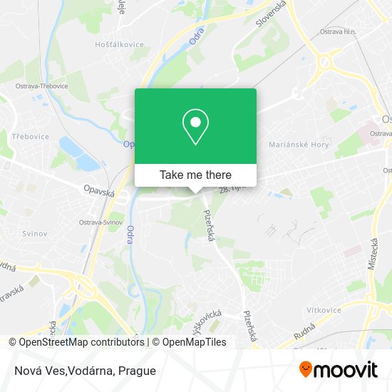 Nová Ves,Vodárna map