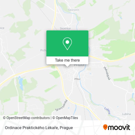 Ordinace Praktického Lékaře map