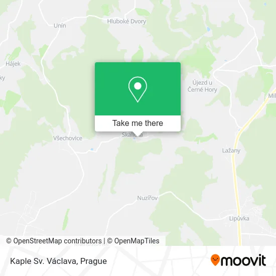Карта Kaple Sv. Václava
