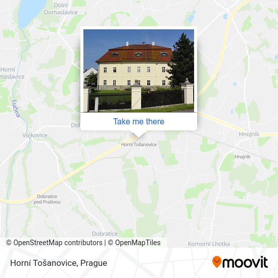 Horní Tošanovice map