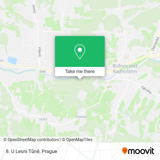 8. U Lesní Tůně map