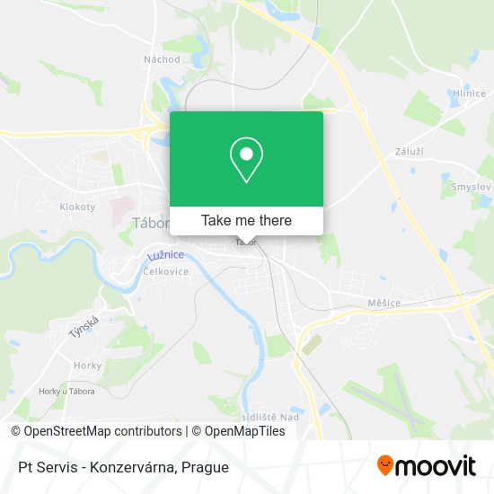 Pt Servis - Konzervárna map