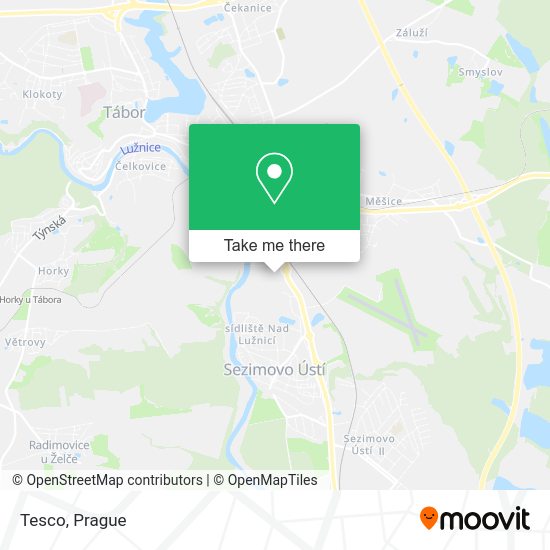 Tesco map