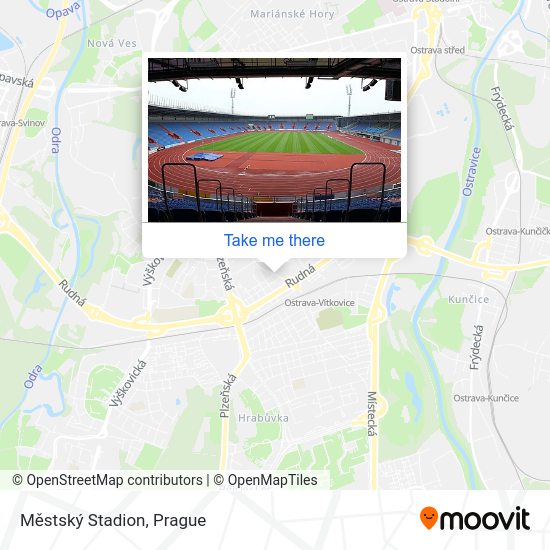 Městský Stadion map