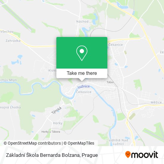 Základní Škola Bernarda Bolzana map