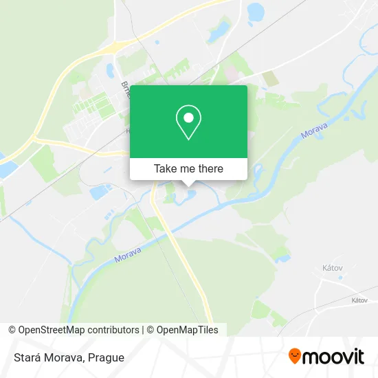 Карта Stará Morava