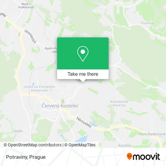 Карта Potraviny