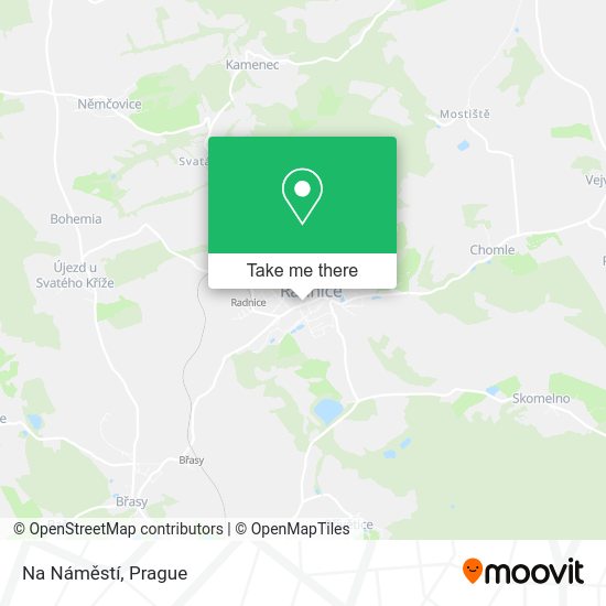 Na Náměstí map