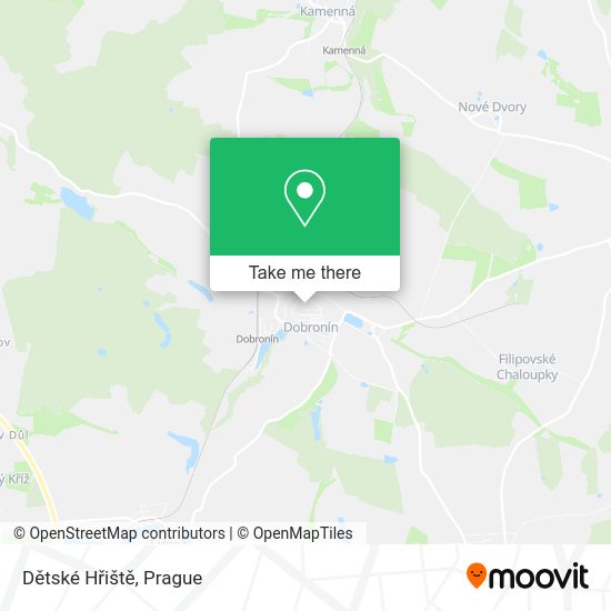 Dětské Hřiště map