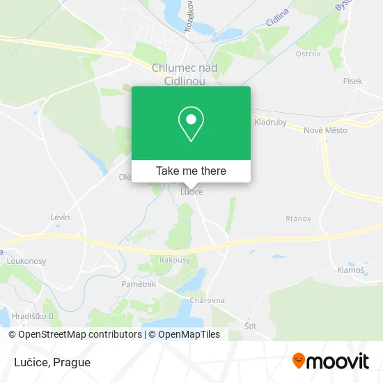 Карта Lučice