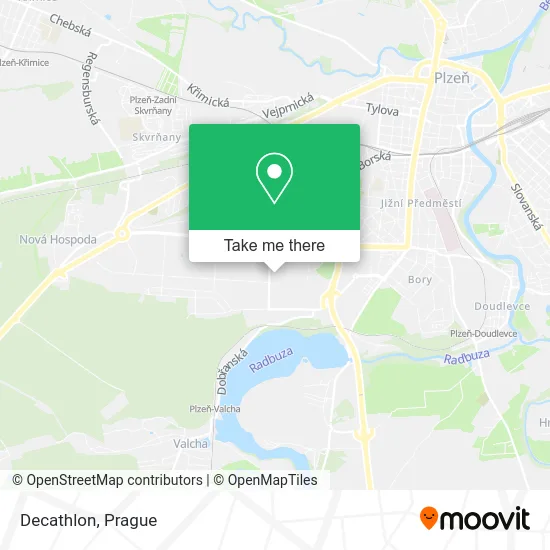 Карта Decathlon