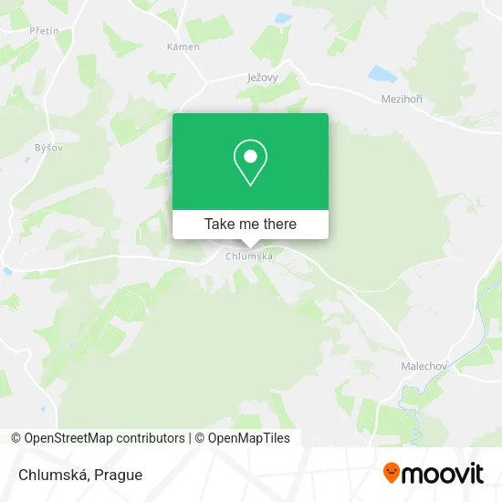 Карта Chlumská