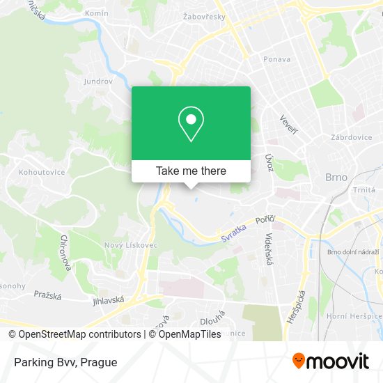 Карта Parking Bvv