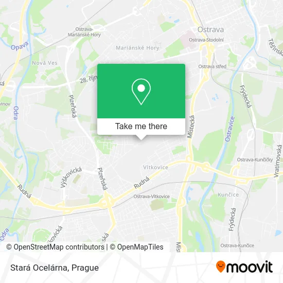 Карта Stará Ocelárna