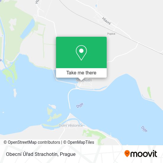 Obecní Úřad Strachotín map