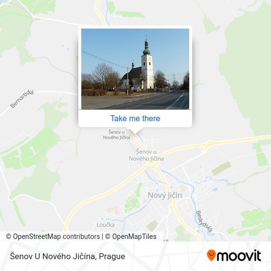 Šenov U Nového Jičína map