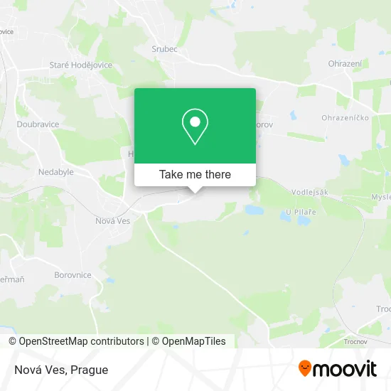 Карта Nová Ves