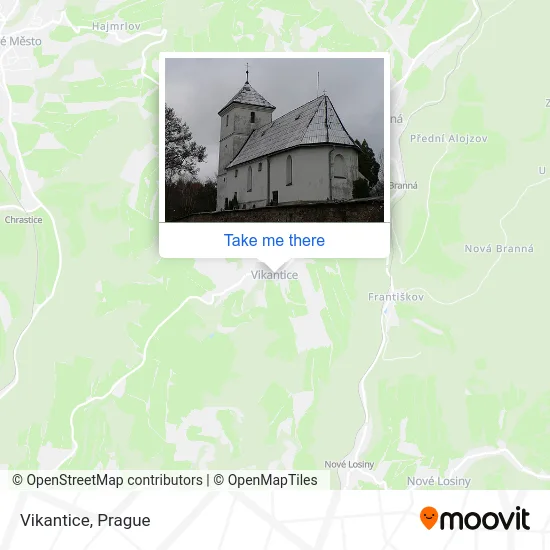 Карта Vikantice