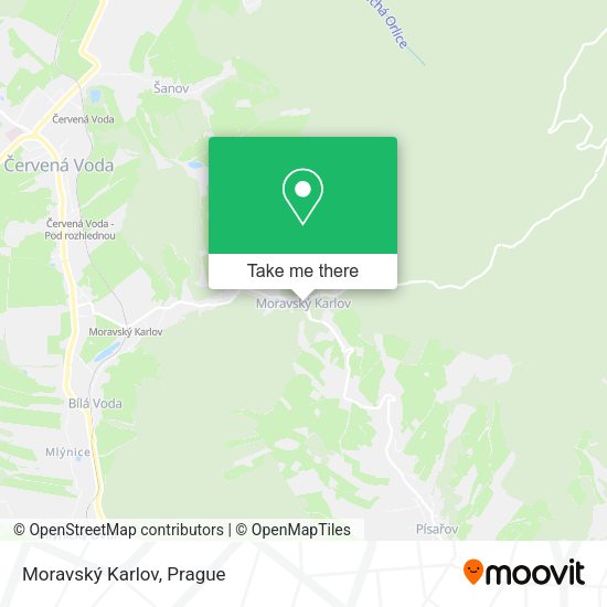 Moravský Karlov map