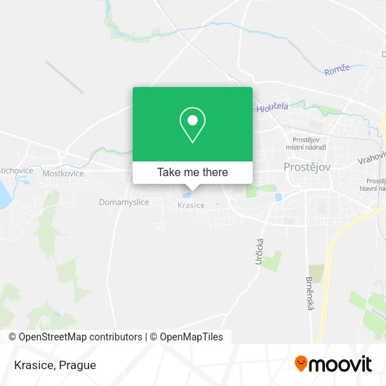 Карта Krasice