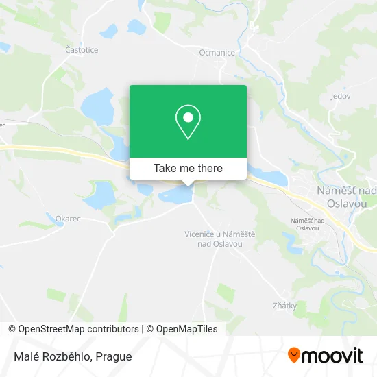 Карта Malé Rozběhlo