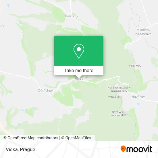 Карта Víska