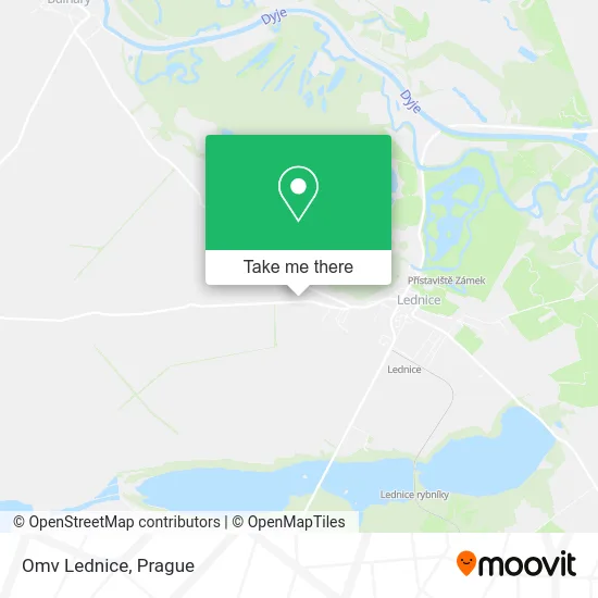 Карта Omv Lednice