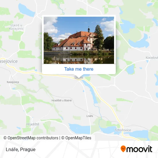 Карта Lnáře