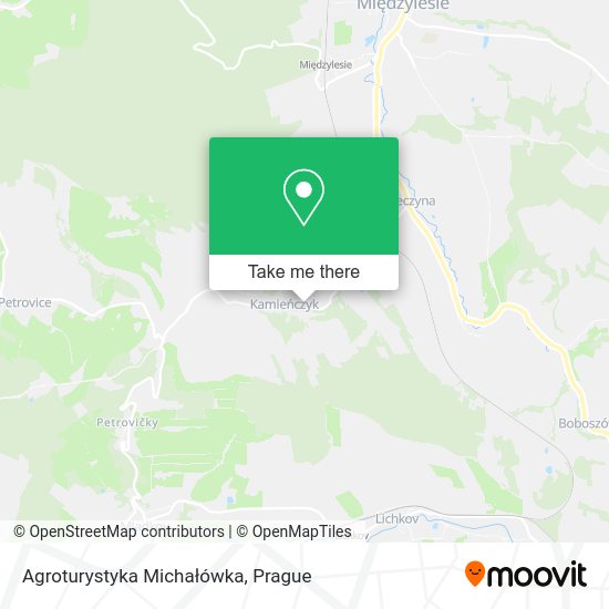 Agroturystyka Michałówka map