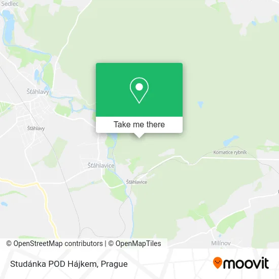 Карта Studánka POD Hájkem