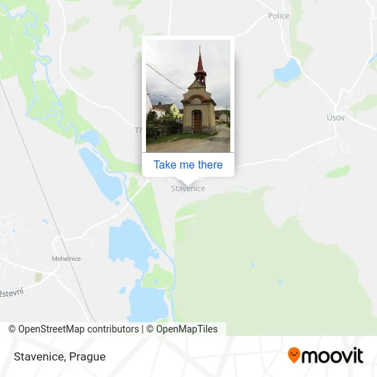 Карта Stavenice