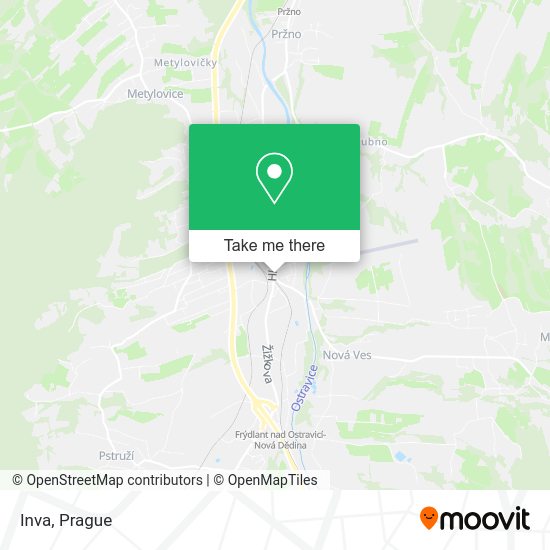 Карта Inva
