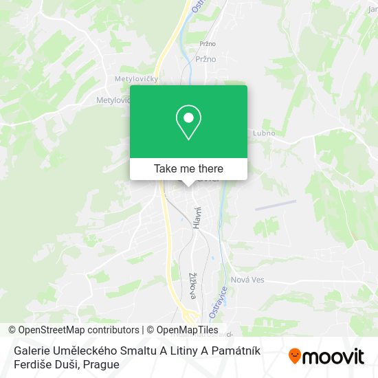 Galerie Uměleckého Smaltu A Litiny A Památník Ferdiše Duši map