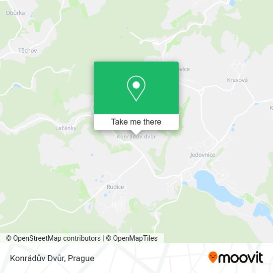 Konrádův Dvůr map