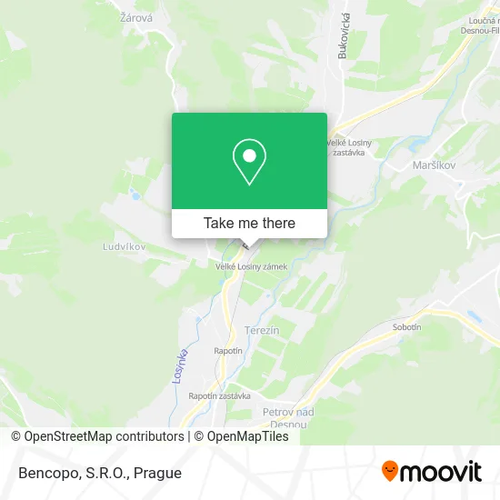 Карта Bencopo, S.R.O.