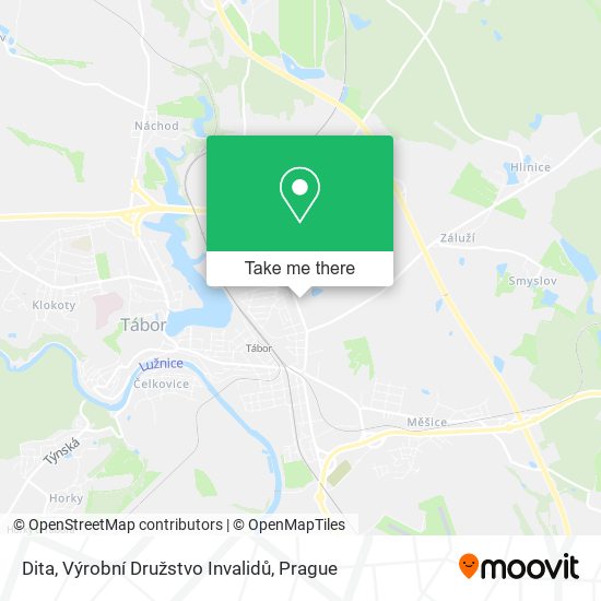 Dita, Výrobní Družstvo Invalidů map