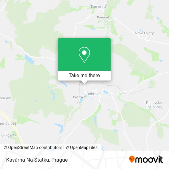 Карта Kavárna Na Statku