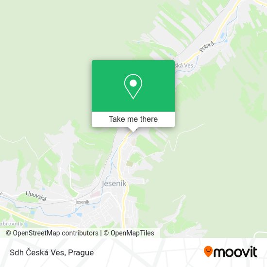 Sdh Česká Ves map