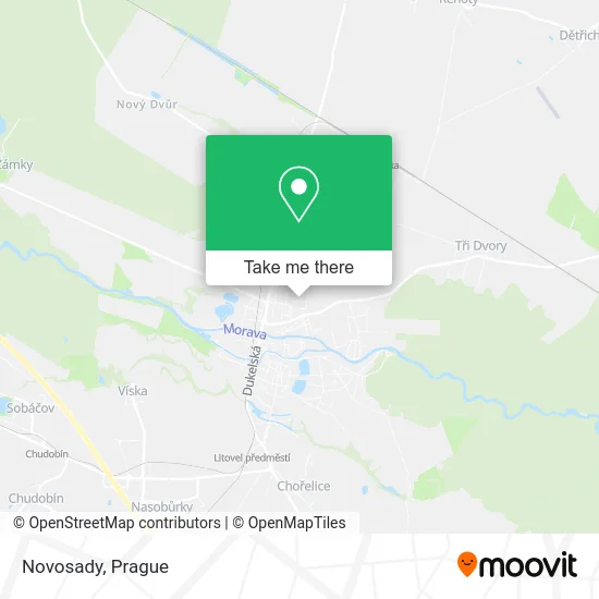 Карта Novosady
