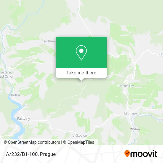 Карта A/232/B1-100