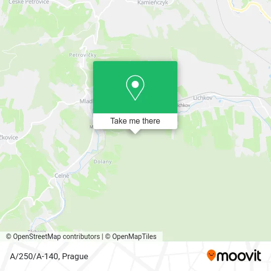 Карта A/250/A-140