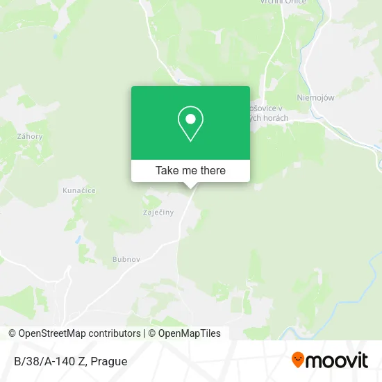 Карта B/38/A-140 Z