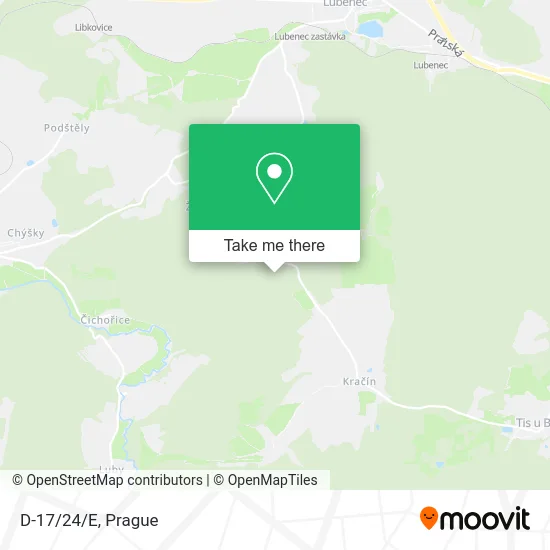 Карта D-17/24/E