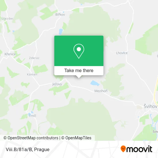 Карта Viii.B/81a/B