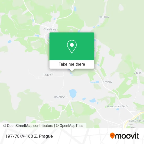 Карта 197/78/A-160 Z