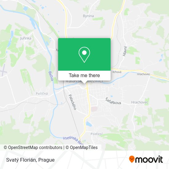 Svatý Florián map